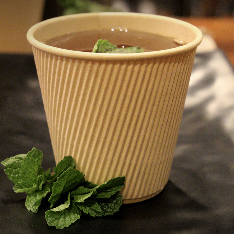 Hot Mint Tea