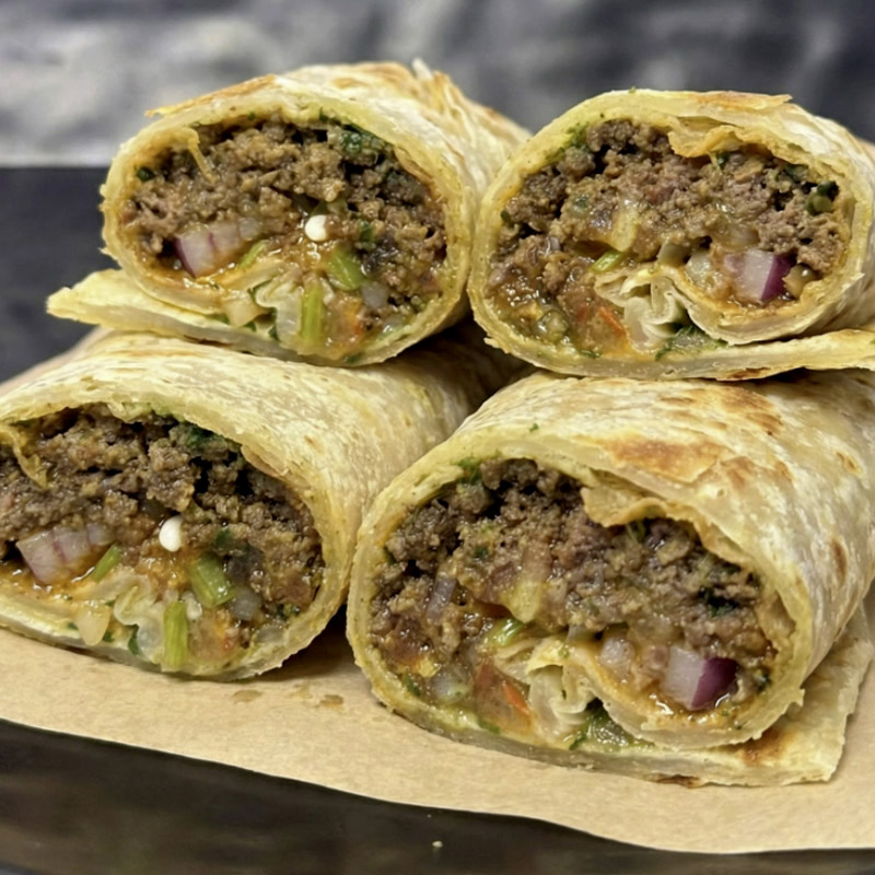 Qeema Paratha Roll