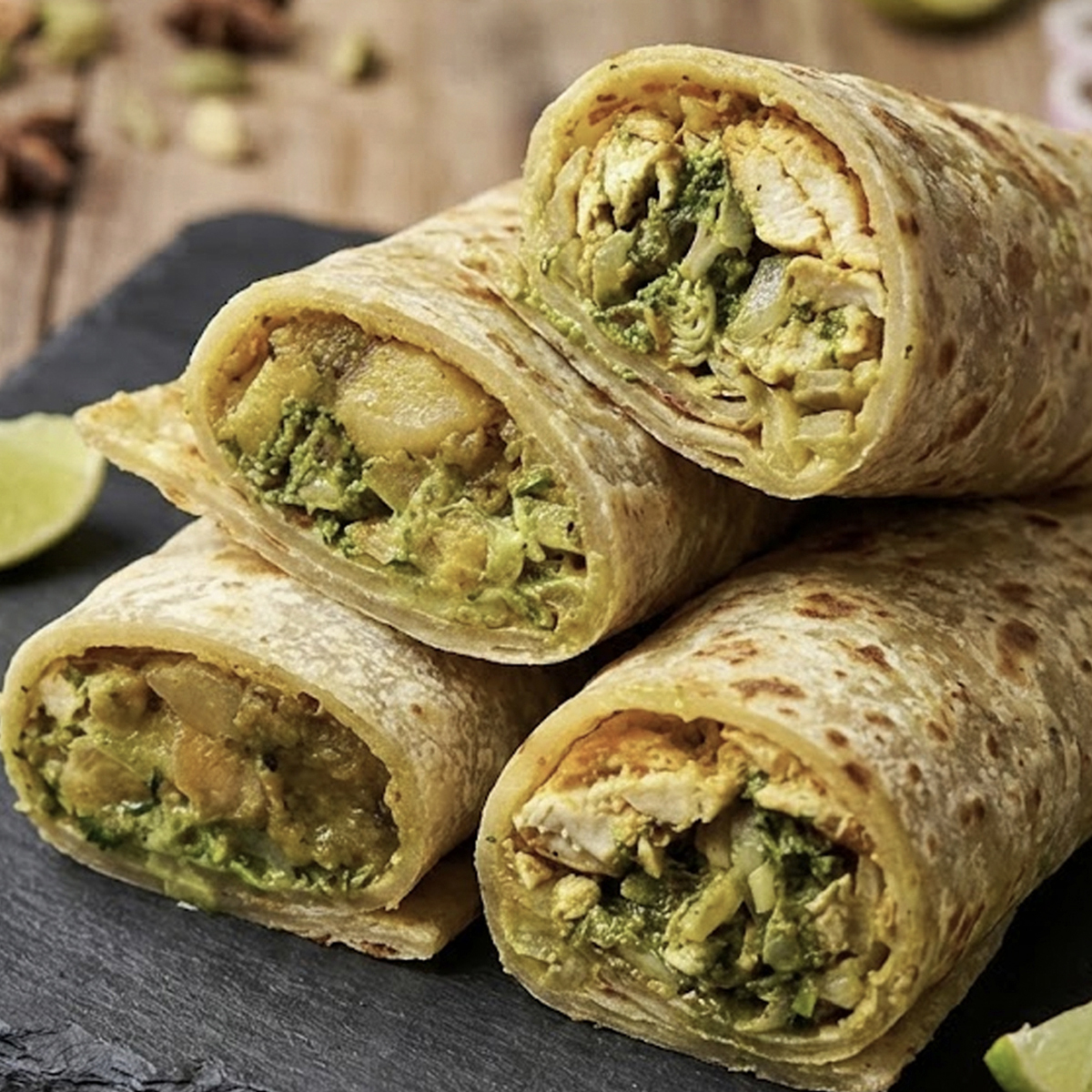 Chicken Paratha Roll