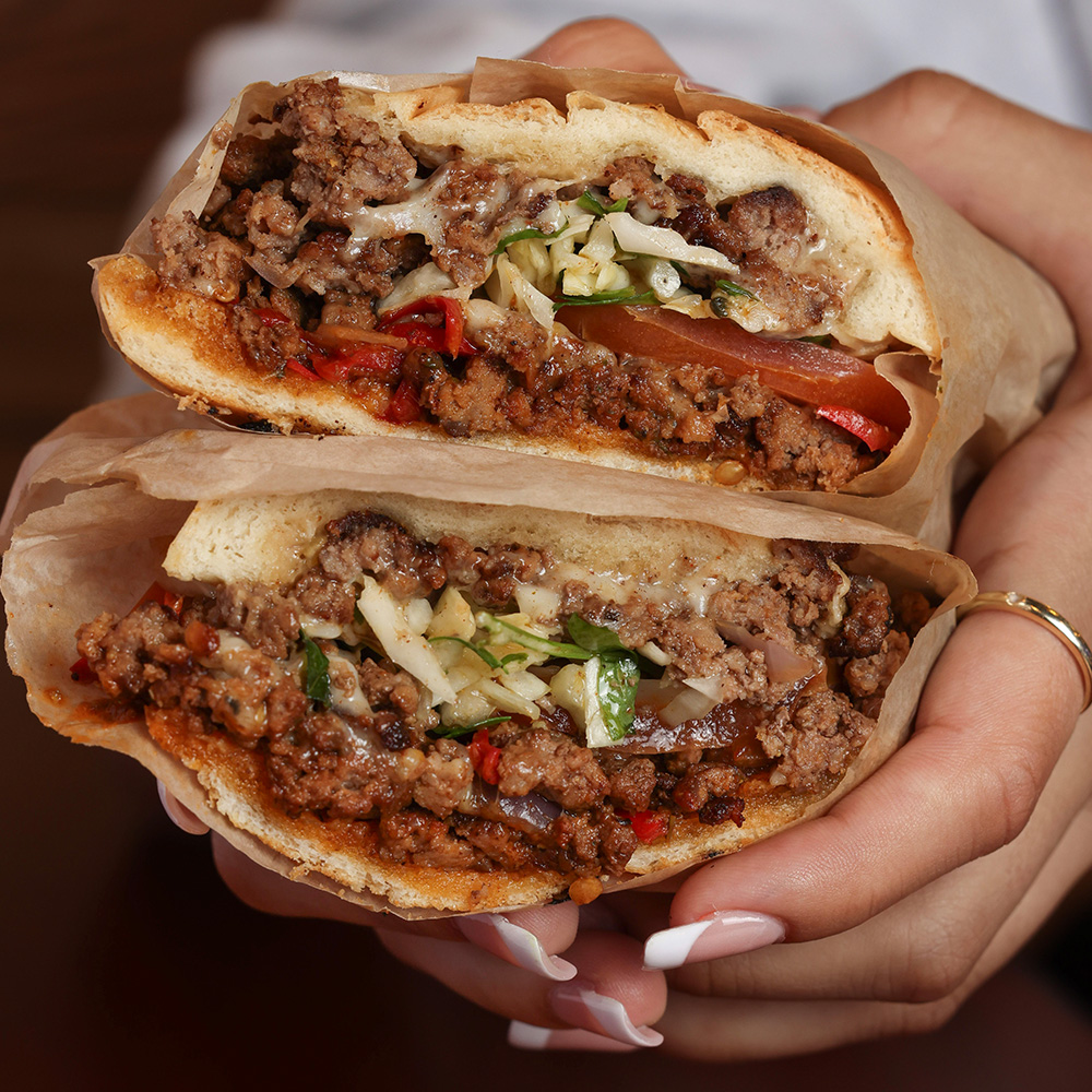 Burns Road Gourmet Halal Burger Fresh Ingredients and Flame Grilled Beef Tustin Orange County